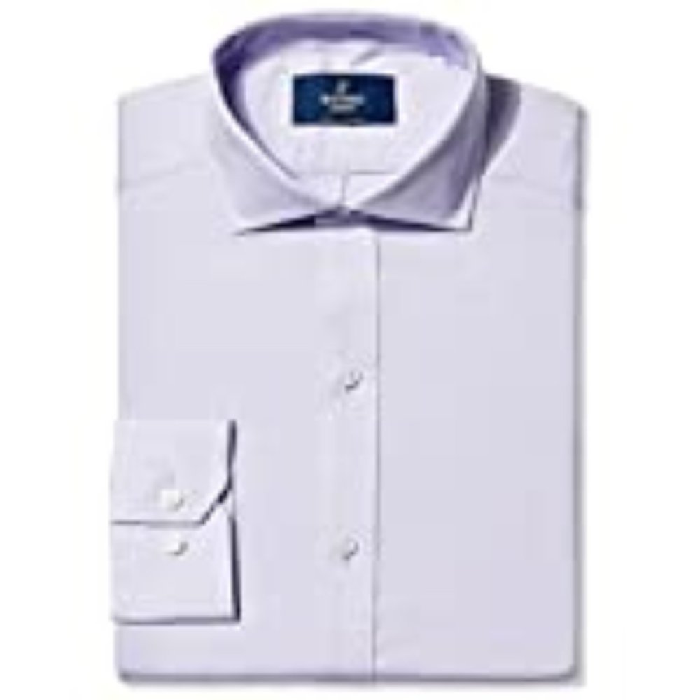 Men's Buttoned Down Fitted Dress Shirt